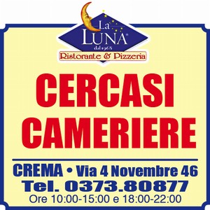 cercasi cameriere